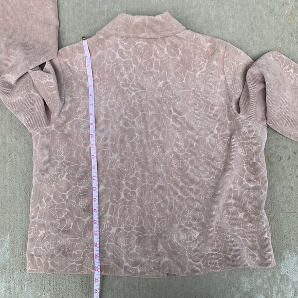 Requirements shacket corduroy brushed fabric large button closure fall outerware - Picture 8 of 12